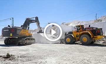 MRT Maden - Volvo İş Makinaları ile Saha Çekimi